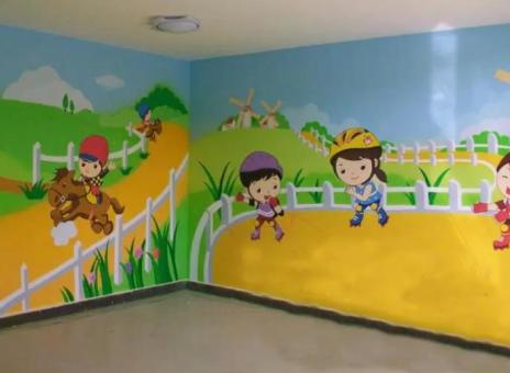 保靖幼儿园墙体彩绘制作流程及注意事项