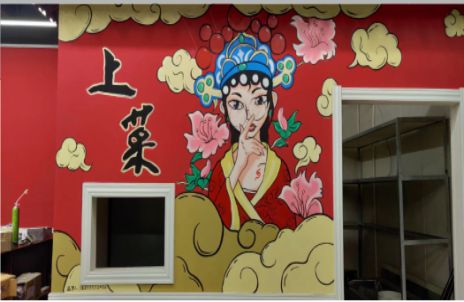 保靖墙体彩绘的发展和应用