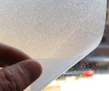 保靖玻璃门外面粘广告用什么材料好？